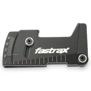 Fastrax Aluminium Ride Height and Camber Gauge - Black