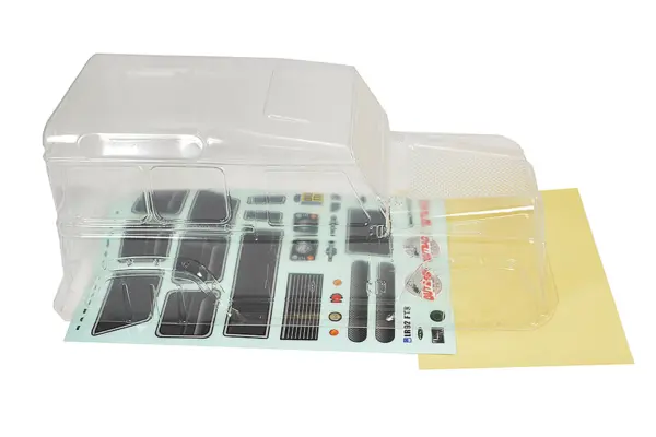FTX Outback Ranger 2.0 Clear Lexan Bodyshell W/Mask & Decals – view 2