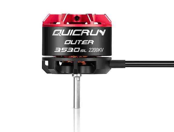 Hobbywing Quicrun Combo Esc Wp 10bl80/3530sl 2200kv Out. Mot. – view 4
