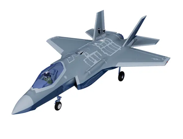 Xfly 70mm Edf F-35 Lightning 750mm With Retract Without Tx/Rx/Battery – view 32