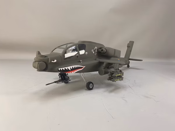 FLISHRC 500 Size AH-64 Apache Scale RC Helicopter – RTR (Ready to Run) – view 10