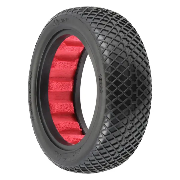 Aka Viper 1:10 Buggy Tyre Medium Soft Front 2wd Without Insert (2) – view 2