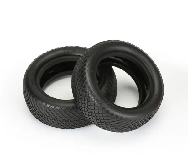 Aka Viper 1:10 Buggy Tyre Clay Front 4wd Without Insert (2)