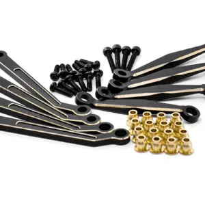 Fastrax Fcx24 Black Brass Suspension Link Rods (8pc) – view 2