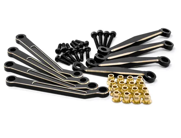 Fastrax Fcx24 Black Brass Suspension Link Rods (8pc) – view 2