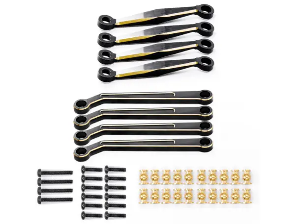 Fastrax Fcx24 Black Brass Suspension Link Rods (8pc) – view 3