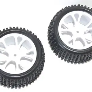 FTX Vantage Rear Buggy Tyre Mounted on Wheels (Pr) - Black – view 2
