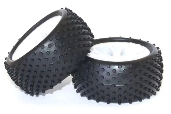 FTX Vantage Rear Buggy Tyre Mounted on Wheels (Pr) - Black – view 4