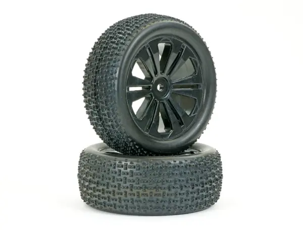 FTX Vantage Front Micro Block Tyre Mounted Split Spoke (Pr) – view 2
