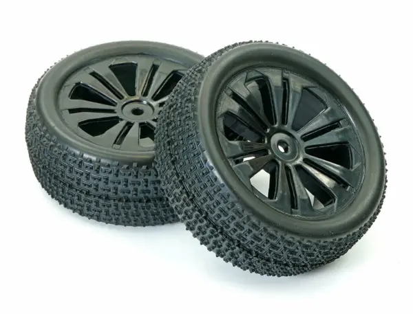 FTX Vantage Front Micro Block Tyre Mounted Split Spoke (Pr) – view 4