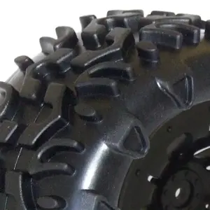 FTX Carnage Mounted Wheel/Tyre Complete Pair - Black – view 2