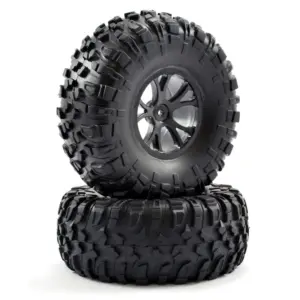 FTX Outlaw Pre-Mounted Wheels & Tyres - Black – view 2