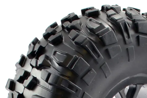 FTX Outlaw Pre-Mounted Wheels & Tyres - Black – view 3