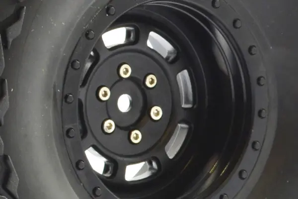 FTX Mauler 2.2" All Terrain Tyres Pre-Glued on Black Wheels (2) – view 5