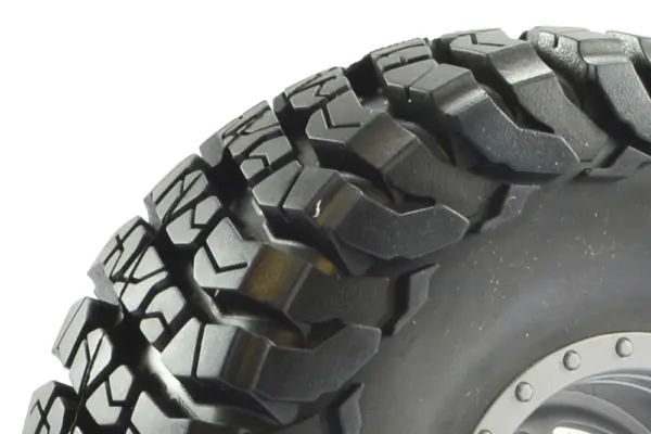 FTX Mauler 2.2" All Terrain Tyres Pre-Glued on Grey Wheels – view 3