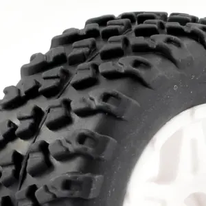 FTX Comet Desert Buggy Front Mounted Tyre & Wheel White – view 2