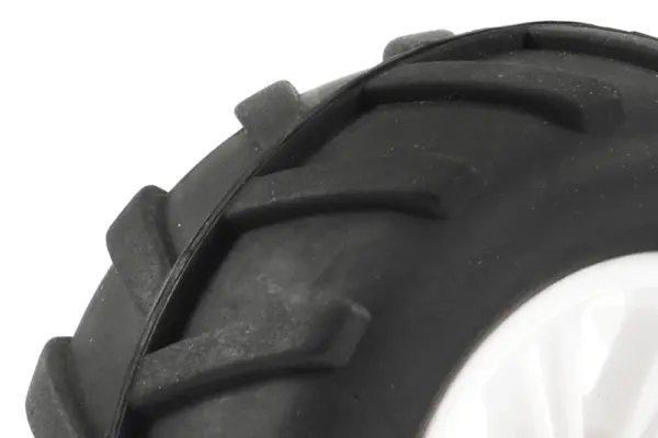 FTX Comet Monster Front Mounted Tyre & Wheel White – view 2