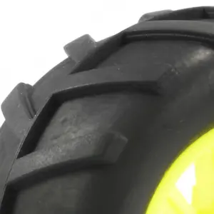 FTX Comet Monster Front Mounted Tyre & Wheel Yellow – view 2