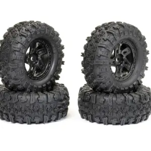 FTX 1/18 Comp Compound Gator 60mm Mounted Tyres (4) – view 2