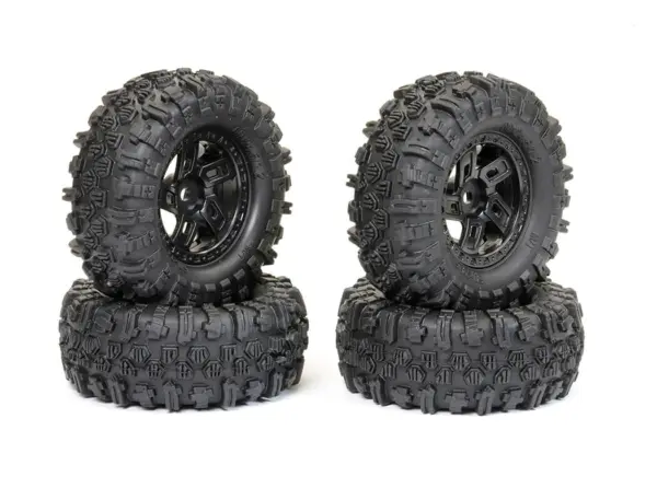 FTX 1/18 Comp Compound Gator 60mm Mounted Tyres (4) – view 2