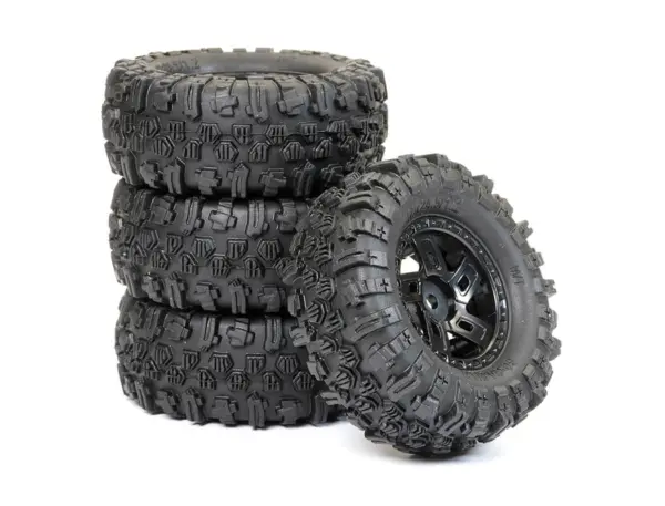FTX 1/18 Comp Compound Gator 60mm Mounted Tyres (4) – view 3
