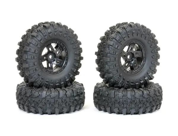FTX 1/18 Supersoft Xl Gator 68mm Mounted Tyres (4) – view 2
