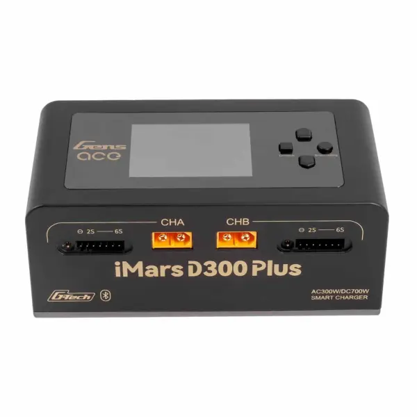 Gensace Charger Imars D300 Plus Dual Channel (Eu) Black