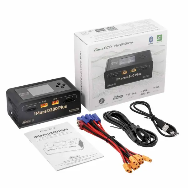Gensace Charger Imars D300 Plus Dual Channel (Eu) Black – view 6