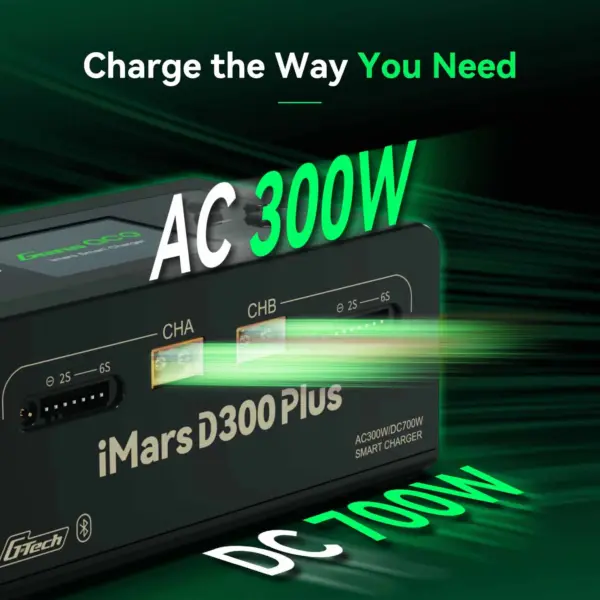 Gensace Charger Imars D300 Plus Dual Channel (Eu) White – view 10