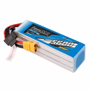 Gensace Sport Lipo 6s 22.2v-5600-80c (Xt90s) 161x46x47mm 760g G-Tech – view 2