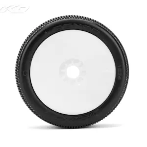 Jetko Lesnar Composite Soft 1:8 Buggy Pre-Glued White Revo Rims (2) – view 2