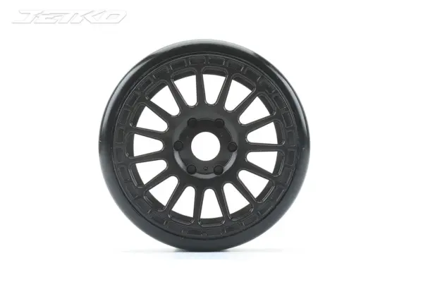 Jetko Buster Soft Belted 1:8 Gt Pre-Glued Black Claw Rims (2) – view 3
