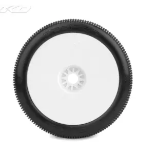 Jetko Desirer Soft 1:8 Truggy Pre-Glued on White Rims (2) – view 2