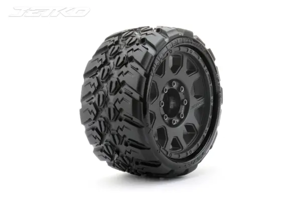 Jetko Ex King Cobra Lp Belted 3.8 Black Wheel Maxx 17mm (2)"