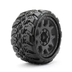 Jetko Ex King Cobra Lp Belted 3.8 Black Wheel Maxx 17mm (2)" – view 2