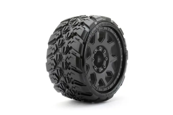 Jetko Ex King Cobra Lp Belted 3.8 Black Wheel Maxx 17mm (2)" – view 2