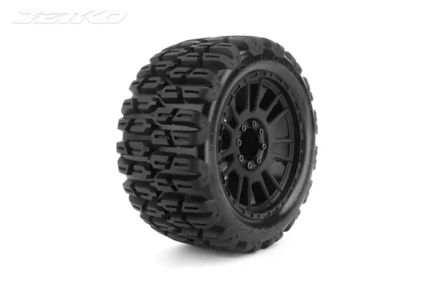 Jetko Ex Tyre Mt Slayer Belted 4.0 Black Wheel 12-17mm (2)"