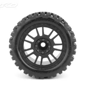 Jetko Ex Tyre Mt Slayer Belted 4.0 Black Wheel 12-17mm (2)" – view 2
