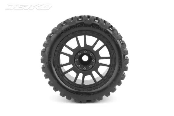 Jetko Ex Tyre Mt Slayer Belted 4.0 Black Wheel 12-17mm (2)" – view 2