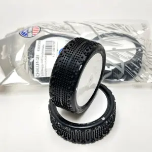 Jetko Challenger 1:10 Buggy 2.2 Front Tyres 4wd Pre Mount Soft (2) – view 2
