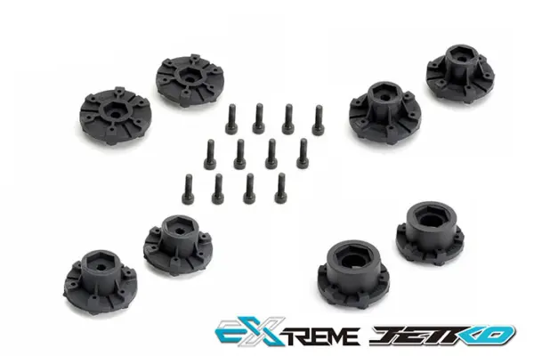 Jetko Ex Tyre St King Cobra Black Wheel 2.8 Hex 12-14-17mm (2)" – view 3