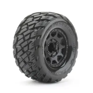 Jetko Ex Tyre Mt Rockform Black Wheel 2.8 Hex 12-14-17mm (2)" – view 2