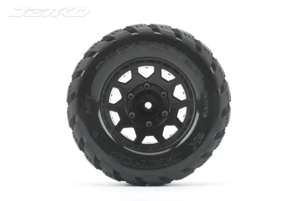 Jetko Ex Tyre Mt Rockform Black Wheel 2.8 Hex 12-14-17mm (2)" – view 10