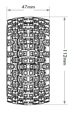 Jetko Ex Belted Sc Tyre Wastland Black Wheel 12-14-17mm Hex (2) – view 3
