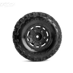 Jetko Ex Belted Tyre Raptor Sc Black Wheel Hex 12-14-17mm (2) – view 2