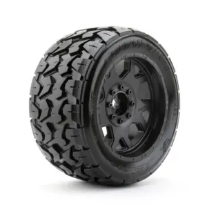 Jetko Ex Tyre Tomahawk Belted XMT Black Wheel TRX Xmaxx Kraton (2) – view 2