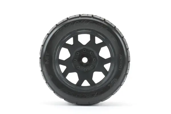 Jetko Ex Tyre Tomahawk Belted XMT Black Wheel TRX Xmaxx Kraton (2) – view 5