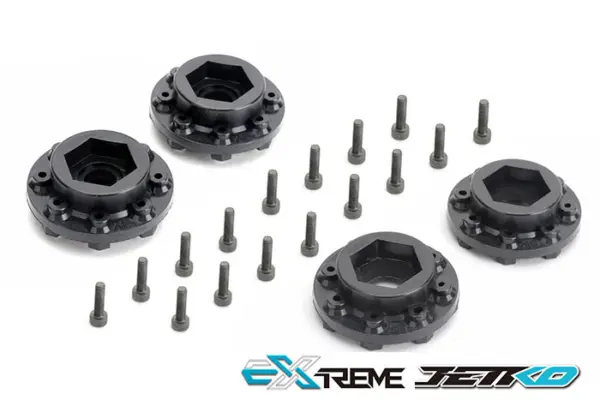 Jetko Ex Tyre Tomahawk Belted XMT Black Wheel TRX Xmaxx Kraton (2) – view 6