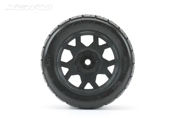 Jetko Ex Tyre Tomahawk Belted XMT Black Wheel TRX Xmaxx Kraton (2) – view 7