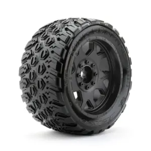 Jetko Ex Tyre King Cobra Belted XMT Black Wheel TRX Xmaxx Kraton (2) – view 2